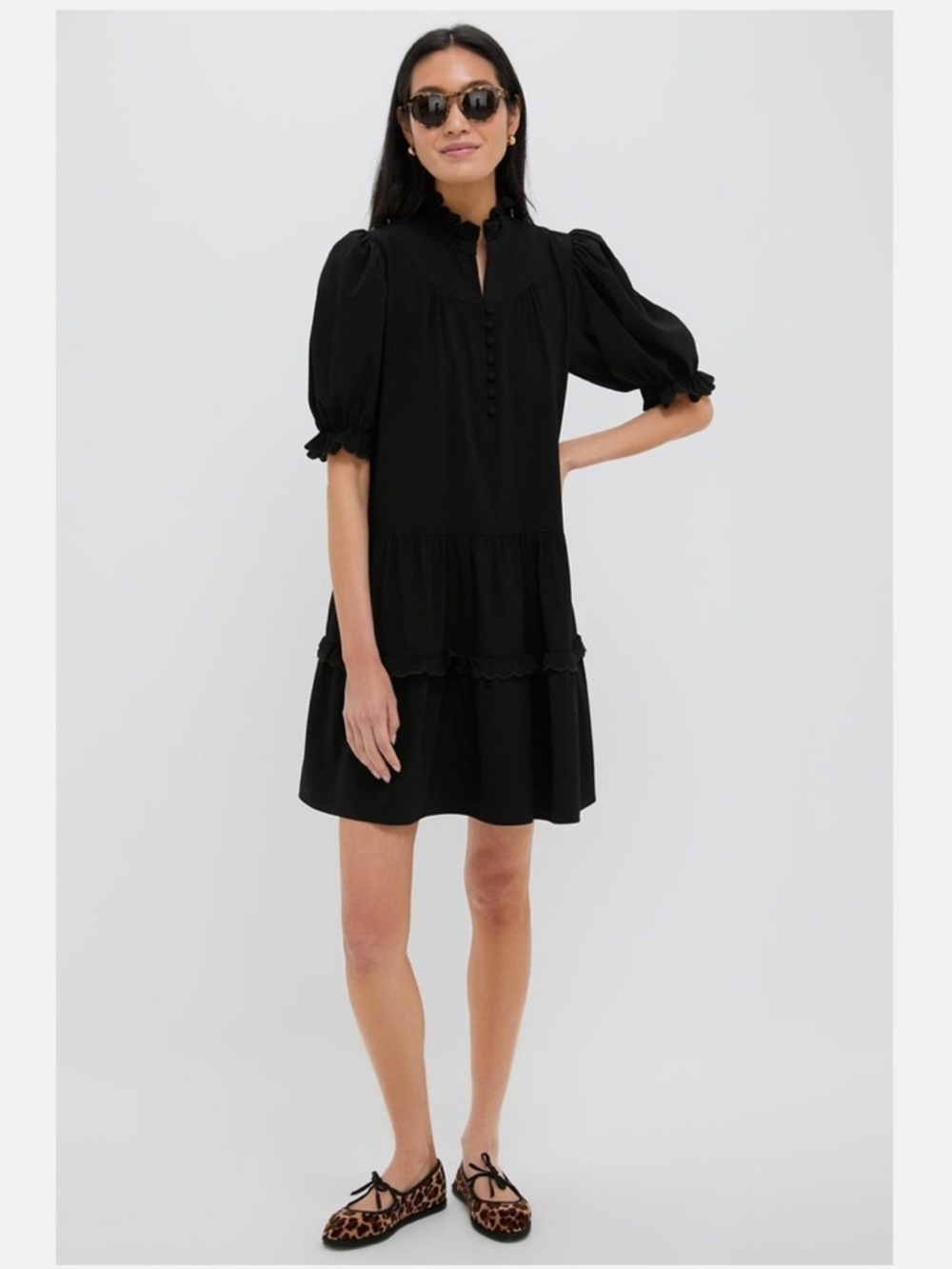Tuckernuck Pommander Place Black Selena Mini Dress SIze XXXL NWT - Picture 2 of 16